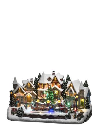 Juldekoration, Hus, 36 Led Home Decoration Christmas Decoration Christmas Accessories Monivärinen/Kuvioitu Konstsmide
