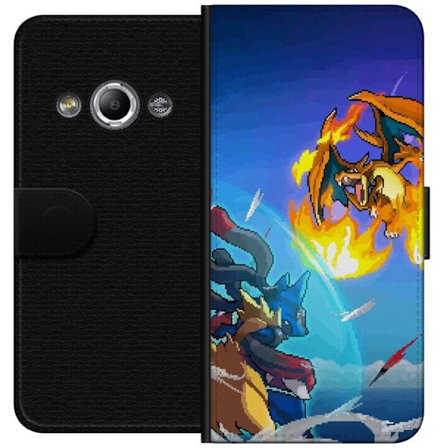 Kompatibelt Lommeboketui til Samsung Galaxy Xcover 3 Pixel Battle