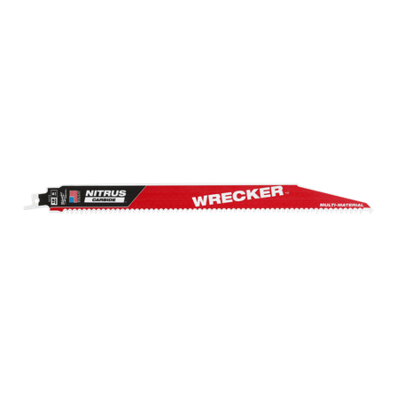 Milwaukee TCT WRECKER NITRUS Tigersagblad 6T, 5‐pakning 300 mm, Maskintilbehør & forbruk
