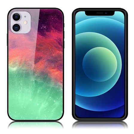 Fantasy iPhone 12 Mini skal - Färgglad Nebulosa