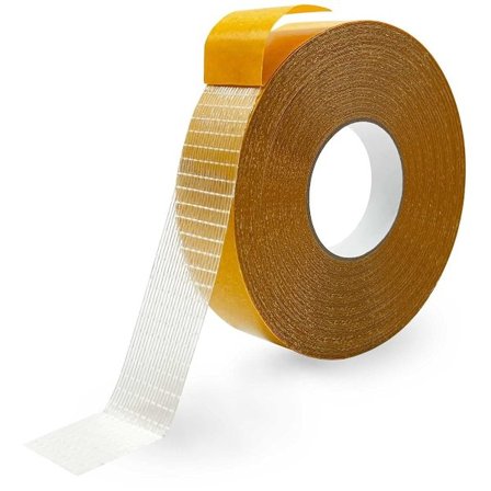 MDUG Multifunksjonell dobbeltsidig tape 2 cm x 20 meter Gjennomsiktig klesstape Dobbeltsidig teppetape Sterk klebestyrke Dobbeltsidig tape