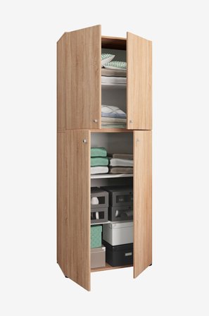 VCM - Vcm Garderob Lona - Beige - Skåp - Från Homeroom