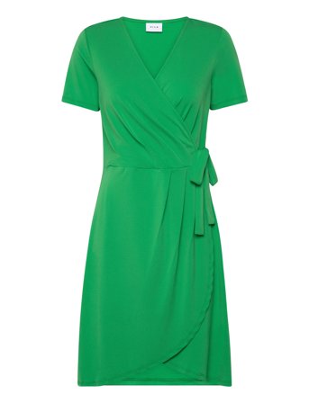 Vila | Vinayeli S/S Knee Wrap Dress/Su - Noos | M
