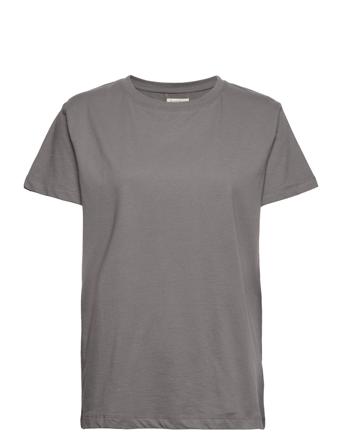 T-Shirt T-shirts & Tops Short-sleeved Grå STUDIO FEDER