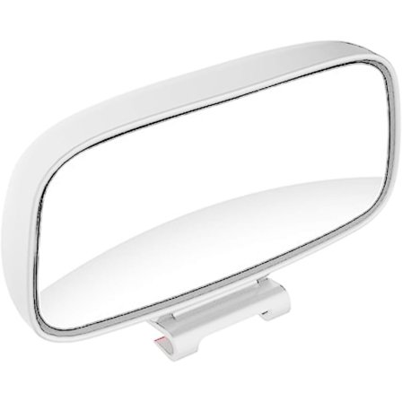 Spegeldriven åtföljd spegel döda vinkel spegel universell bil döda vinkel spegel roterande vidvinkel justerbar backspegel - Vit