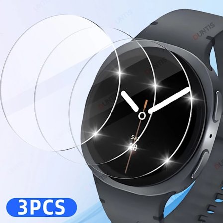 Härdat glasskärmskydd kompatibelt med Samsung Galaxy Watch 8 Classic 40mm 44mm Glasskyddsfilm kompatibel med Galaxy Ultra Tillbehör