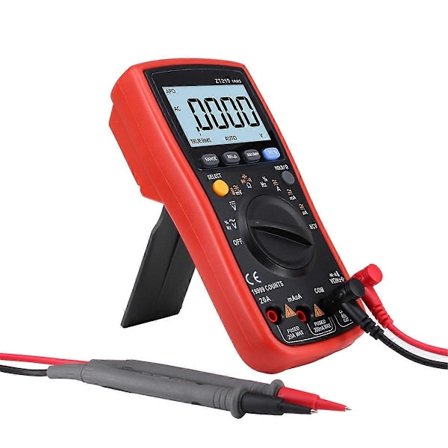 ZT219 Digital Multimeter 19999 Räknar True RMS Automotive Elektrisk Istor Kondensator NCV Testare