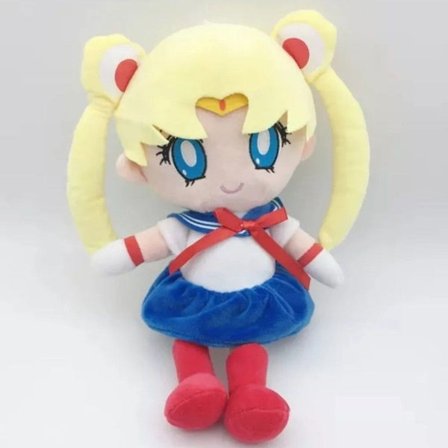 Sailor Moon Sailormoon Anime Manga Plys Figur Plys Figur Bamse 27 cm KLB
