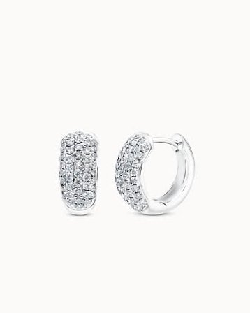 Frances diamantörhängen i 18K vitguld