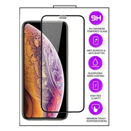 Iphone 11 Pro Max / Xs Max - 10d Helskärm Härdat Glas Transparent