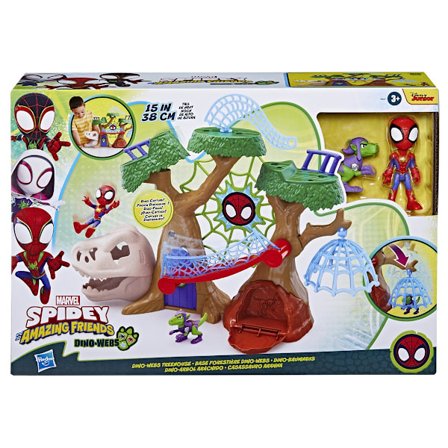 Spidey And His Amazing Friends Playset Dino Webs Treehouse