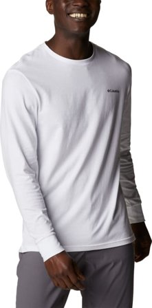Columbia Montrail Men ́s North Cascades Long Sleeve Tee Men long-sleeved sweaters White S