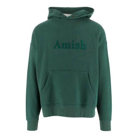 Amish Hoodies grön, Herr, Herr, Storlek: S
