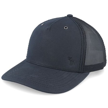 Hunter - Svart trucker Keps - Tiny Moose 112wh Hawthorne Solid Black A-Frame Trucker @ Hatstore