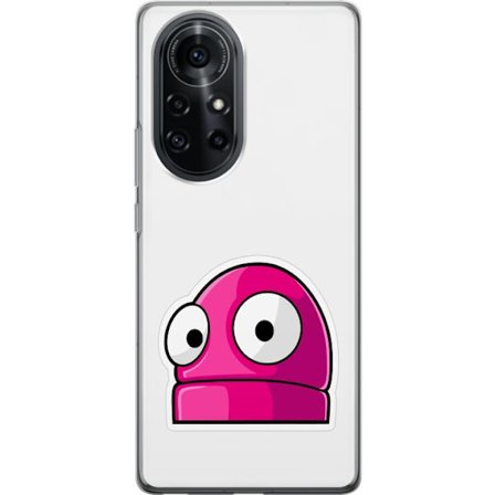 Kompatibel Mobilcover til Huawei Huawei nova 8 Pro Rosa tegneseriefigur med store øjne i legende og humoristisk stil