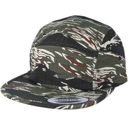 Yupoong - Camo 5panel Keps - Camo 5-Panel @ Hatstore