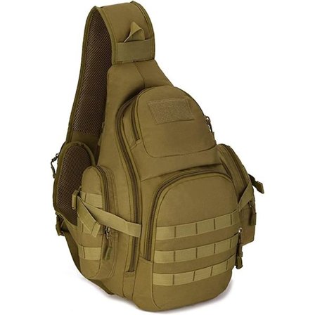 Axelväska, Taktisk Bröstväska, Militär Axelväska, Molle System Axelväska, Vattentät Axelväska