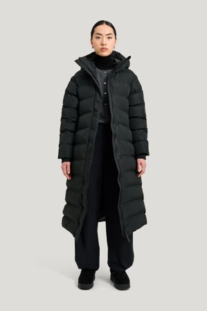 Tretorn Hill Puffer Parka — Vattentät Jacka Dam — Svart | Ytterkläder, Gummistövlar, Jackor & Regnkläder för Dam, Herr & Barn