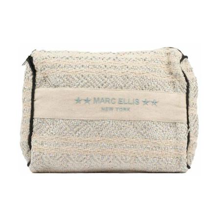 Marc Ellis Fabric clutch Tas , Beige , Dames , Maat: ONE Size Clutches