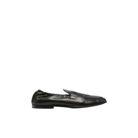 Dolce & Gabbana, Flat shoes Czarny, Mężczyzna, Rozmiar: 40 EU
