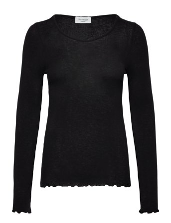Rosemunde | Rwburlington Wool Ls O-Neck T-Shirt | XS