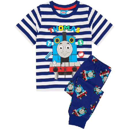 Thomas & Friends Boys Long Pyjamas Set 2-3 Years Navy