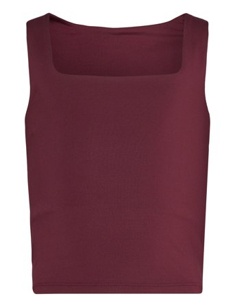 Rosemunde Kids Rkbillie Sl Short Top - Burgundy - 128