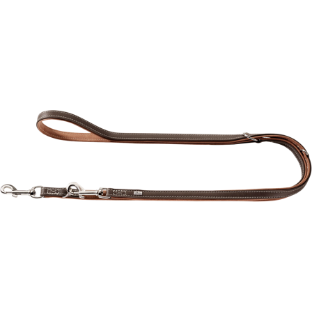 Hunter - Dog Leash Training Porto Brown 200 cm, 15 mm - Hund - Halsbånd - ZOO.no