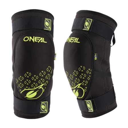 Ginocchiere O'Neal Dirt V.23 Nero/Giallo S