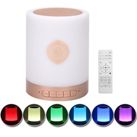 Faddare Quran Touch Lamp Speaker, Muslim Bluetooth KLB