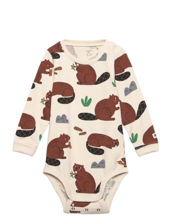 Body Beaver Bodies Long-sleeved Multi/mønstret Lindex