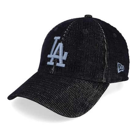 New Era - MLB Ble adjustable Czapka Z Daszkiem - Los Angeles Dodgers Two Tone Corduroy 9FORTY Navy/Pale Blue Adjustable @ Hatstore