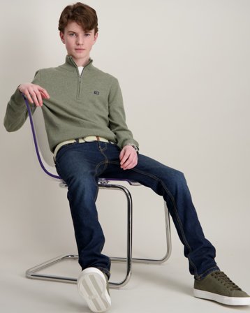 Lexington Freddy Half-Zip Sweater Kremfarget Genser Gutt - Kids Brand Store