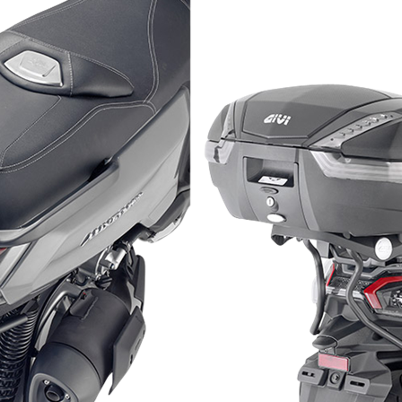 Givi Scooter SR Monolock Toppboxhållare - SYM Maxsym 400 2021-2025