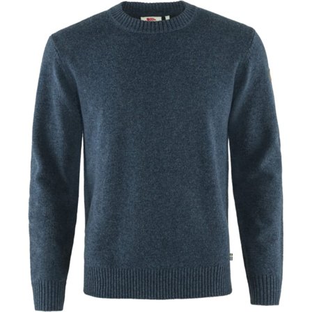 Fjällräven Men's Övik Round-neck Sweater Men long-sleeved sweaters Blue XXXL