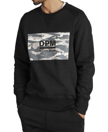 Björn Borg DPM Sport Crew Black Beauty