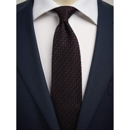 John Henric Grenadineslips Siden Accessoarer Herr Blå 7,5