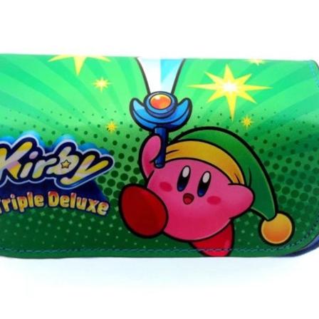 Søt tegneserie Kirby Flip blyantveske Star Rob barnas pennboks student blyantveske