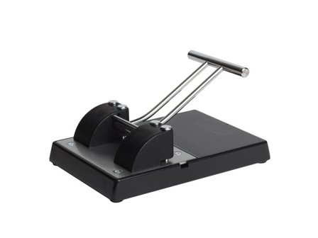 Manuellt hålslag 35 ark aluminium, svart och silver - Lyreco - Kontorsmaterial - Till skrivbordet - Hålslag