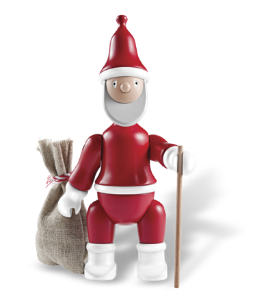 Kay Bojesen Trefigur Julenisse H19.5cm