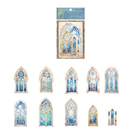 Scrapbook Stickers Vintage Sticker 4 4