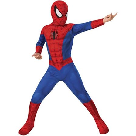 Spider-Man klassisk kostyme for barn. Passer til karneval, Halloween, jubileum, bursdagsfest osv.