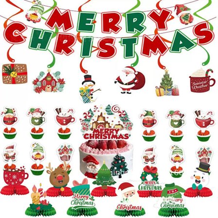 Jordgubbstema Grattis på födelsedagen Party Tillbehör Dekoration