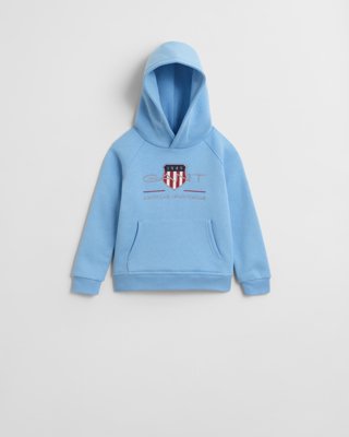 GANT - Hettegenser med archive shield-logo dream blue