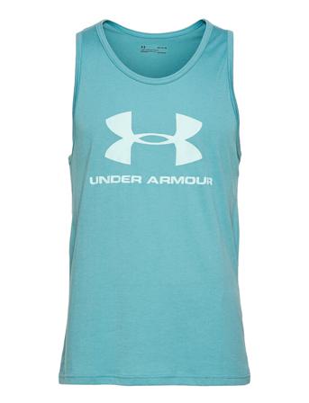 Ua M Sportstyle Logo Tank T-shirt Ærmeløs Blå Under Armour