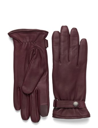 Hestra Menja Black - Burgundy - 6