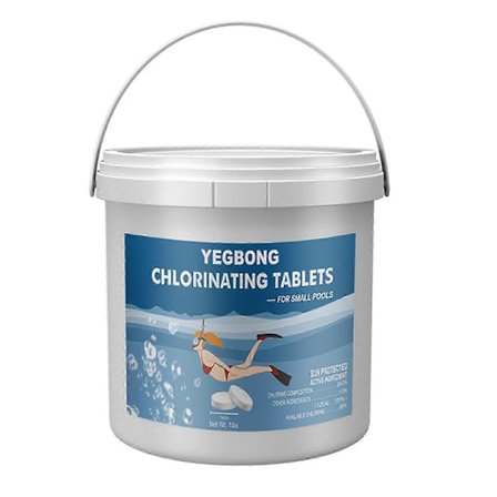 2025 Klor Tabletter för Extra Stor Pool och Spa Kemiska Simbassänger Badtunnor Spa