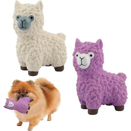 2 st hund leksaker med gnissel, hund tuggleksak stressreducering tandrengöring