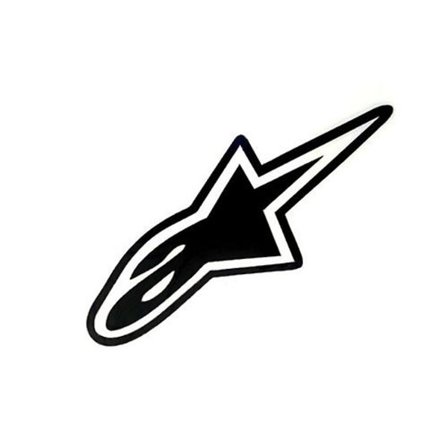 10 kpl Alpine Star -autotarra moottoripyörätarra, koko: 18x7,6 cm