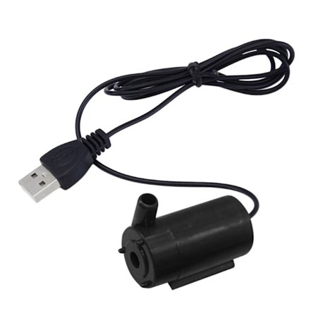 2st DC 5V dränkbar pump SVART